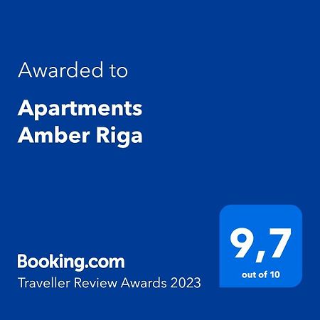 Apartments Amber Rīga Exterior foto